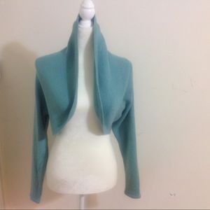 Magaschoni cashmere/cotton shrug